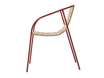 ROCKY - Stackable garden chair with armrests by Nola Industrier - view 3